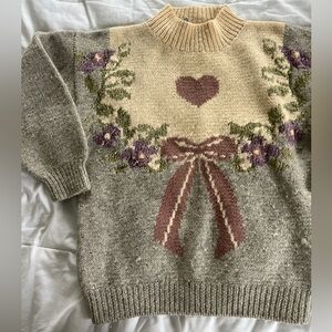 Vintage wool chunky sweater